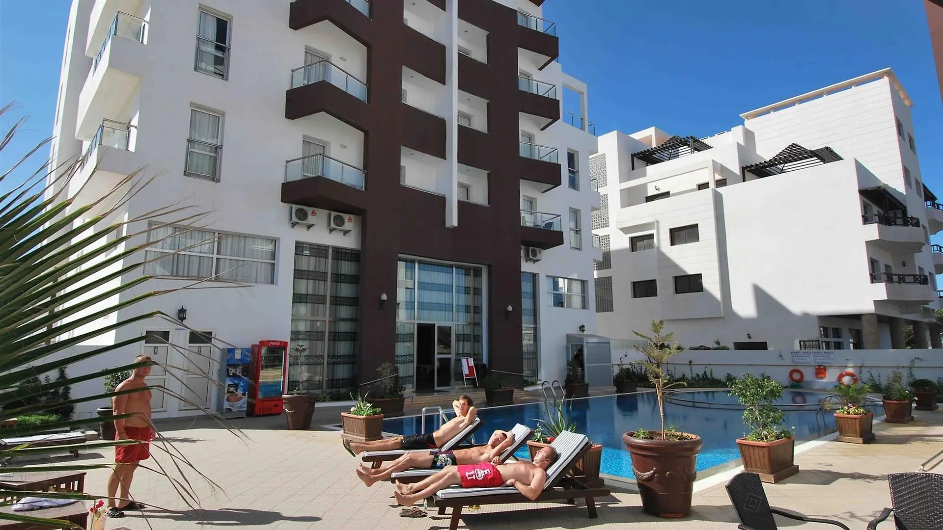 Lägenhetshotell Appart Hotel Founty Beach Agadir